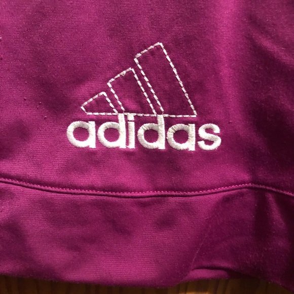 Girls ADIDAS Zip Up Track Jacket - Picture 6 of 7